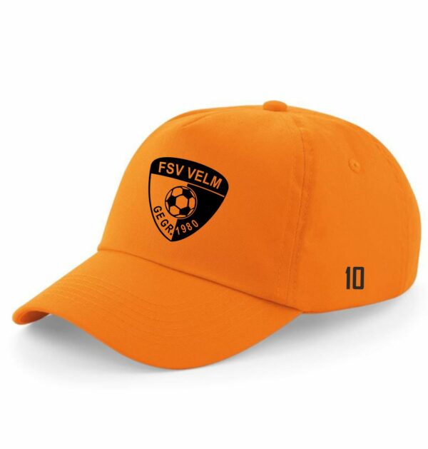 FSV Velm 20 - Basecap orange - Kids & Erwachsene