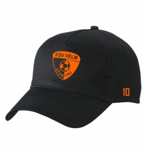 FSV Velm 21 - Basecap schwarz - Kids & Erwachsene