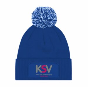 KSV Wiener Netze 14 - Patch Beanie mit Pompon