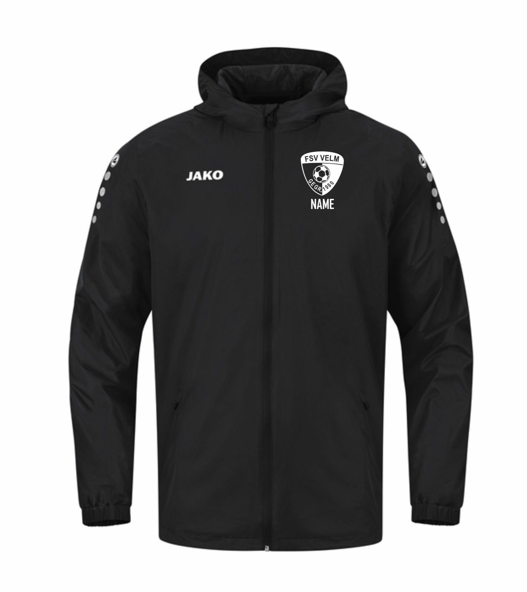 FSV Velm 18 - JAKO Allwetterjacke Team schwarz
